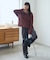 フラットコーデュロイ イージーパンツ