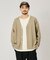 RED KAP × FREAK'S STORE 別注 ガーター編み ソリッド バルキーカーディガン