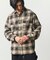 モールチェック シャツジャケット