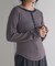 別注 Panel rib Henley Long Sleeve T-shirt