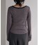 別注 Panel rib Henley Long Sleeve T-shirt