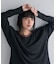 別注 Light Panel Rib Crew Long Sleeve Tee