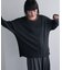 別注 Light Panel Rib Crew Long Sleeve Tee