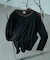 別注 Light Panel Rib Crew Long Sleeve Tee