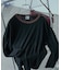 別注 Light Panel Rib Crew Long Sleeve Tee