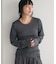 別注 Panel Rib LongSleeve T-shirt
