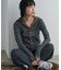 別注 Panel Rib Hoodie Cardigan