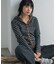 別注 Panel Rib Hoodie Cardigan