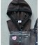 別注 Panel Rib Hoodie Cardigan