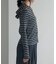 別注 Panel Rib Hoodie Cardigan