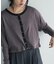 別注 Light Panel Rib ColorScheme Cardigan
