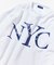 リラックスフィット NYCロゴ クルーネックスウェット
