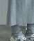ニット レギンス付きスカート