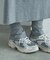 ニット レギンス付きスカート