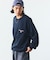 リラックスフィット フラッグロゴ ヘムコード ロングスリーブ ポケットTシャツ