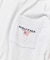 リラックスフィット フラッグロゴ ヘムコード ロングスリーブ ポケットTシャツ