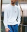 NANGA × FREAK'S STORE 別注 neo-PRO スピンドル バックプリント ロングスリーブTシャツ/日本製/遮熱/UVカット/吸水速乾