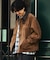 LEATHERETTE WORK JACKET