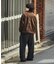 LEATHERETTE TRACKER JACKET