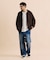 RED KAP × FREAK'S STORE 別注 ガーター編み ソリッド バルキー シャツカーディガン