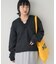 起毛レース Vネックニット