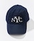 NYCロゴ ツイル ベースボールキャップ