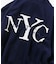 NYC ロゴZIP HOODIE