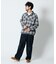 PENDLETON × FREAK'S STORE 別注 コットン シャギー ハーフスナップ プルオーバーシャツ