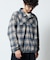 PENDLETON × FREAK'S STORE 別注 コットン シャギー ハーフスナップ プルオーバーシャツ