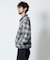 PENDLETON × FREAK'S STORE 別注 コットン シャギー ハーフスナップ プルオーバーシャツ