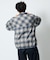 PENDLETON × FREAK'S STORE 別注 コットン シャギー ハーフスナップ プルオーバーシャツ