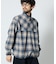 PENDLETON × FREAK'S STORE 別注 コットン シャギー ハーフスナップ プルオーバーシャツ