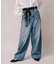 USAコットン バックシンチ デニム パンツ