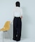 シルク カシミア入り タートルネックロンT