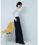 シルク カシミア入り タートルネックロンT