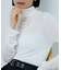 シルク カシミア入り タートルネックロンT
