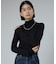 シルク カシミア入り タートルネックロンT
