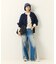 アイレット ニット カーディガン
