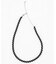 モダンビーズネックレス
