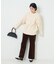細コール セミフレアパンツ