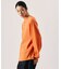 ラグランスリーブ ヘンリーネック ワッフル ロングスリーブTEE