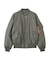 ALPHA INDUSTRIES × NANGA × FREAK'S STORE 別注 リバーシブル MA-1 ショートダウンジャケット