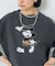 【MICKEY MOUSE】Leopard Raglan Tシャツ