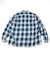 Magazine Pocket Ombre Check Open Collar Shirt
