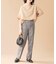 【WEB限定】配色ステッチセミワイドパンツ / セットアップ