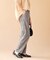 【WEB限定】配色ステッチセミワイドパンツ / セットアップ