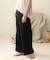 【WEB限定】バックボタンツイルワイドパンツ