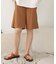 【WEB限定】フレアハーフパンツ