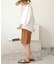 【WEB限定】フレアハーフパンツ