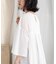 【WEB限定】コットンボイルカットレース切替チュニック